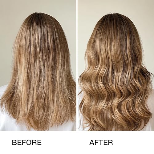 Keratin Volumizing Hair Mousse for Fine & Thin Hair - Sulfate-Free, Medium Hold, Adds Shine & Body, No Frizz - 8.5 Fl Oz