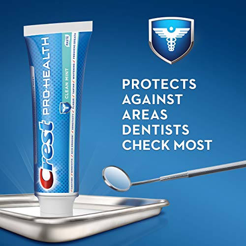 Crest Pro-Health Smooth Formula Toothpaste with Clean Mint - Pack of 3, 4.6 oz