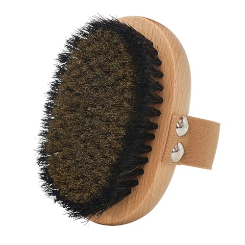 OWIIZI Copper Dry Brushing Body Brush for Lymphatic Drainage & Cellulite - Copper Bristles