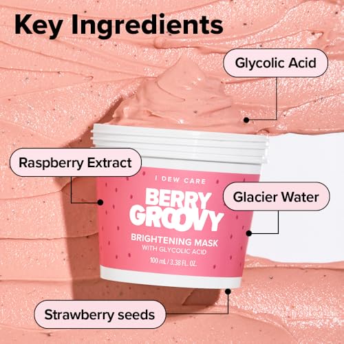 Mini Face Mask & Silicone Brush Set - Brightening, Hydrating & Soothing Skincare Trio
