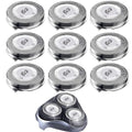 9-Pack HQ8 Replacement Heads for Philips Norelco Shavers - Compatible Series