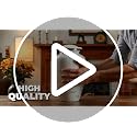 Hearthy Home Large Black Marble Cremation Urn for Human Ashes - Elegant Memorial, 10.5H x 6.25W
