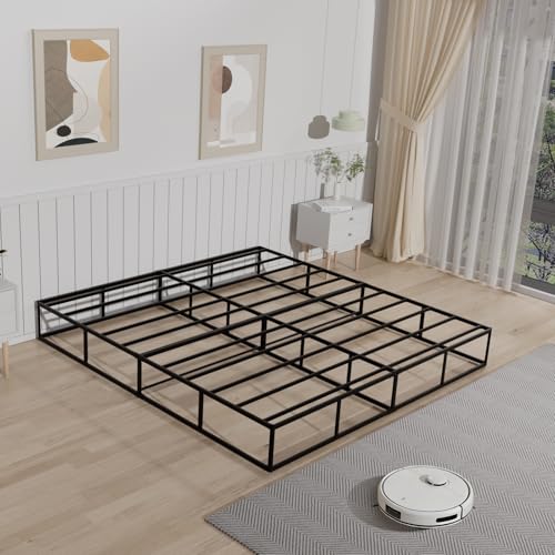 10 Inch King Size Metal Box Spring - High Profile Support Bed Base