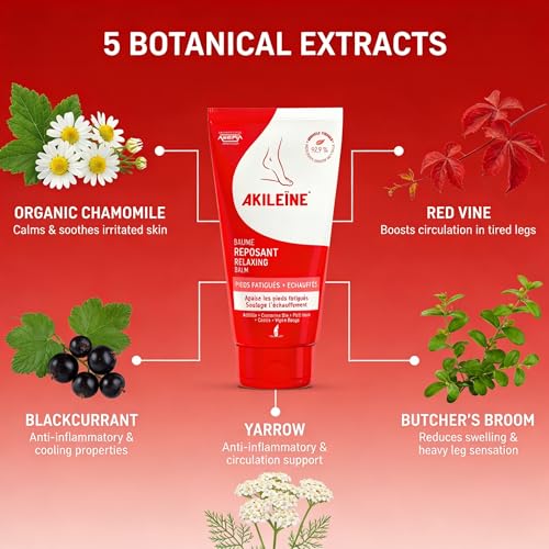 Foot Care Balm for Chronic Fatigue, Moisturizing and Rebuilding Skin Barrier - 75ml