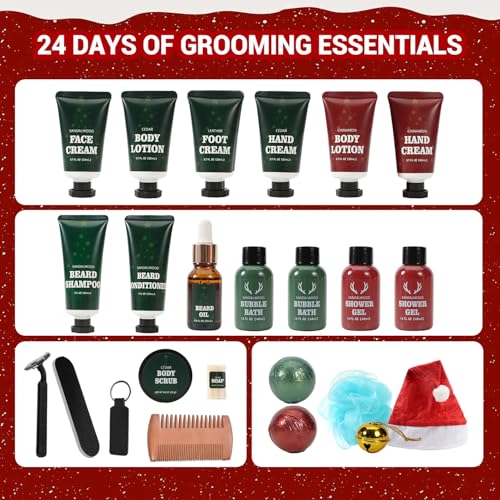 Men's Advent Calendar 2026 - Skincare, Beard Grooming & Lifestyle Gifts