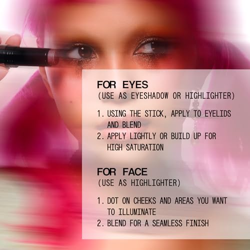 About-Face Cooling Chromes Highlighter Doves Cry - White, 0.31oz