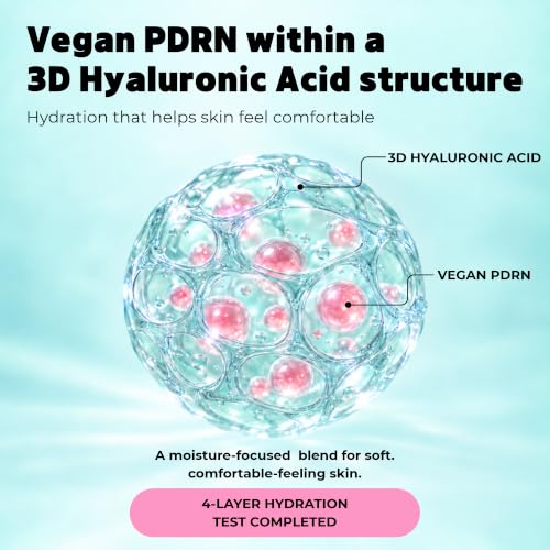 DeepPercent Vegan PDRN Peptide Night Moisturizer for Anti-Aging & Hydration