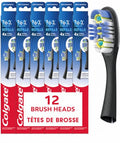 Colgate Floss-Tip Replaceable Toothbrush Heads 12 Pack - Deep Clean & Gently Reach Gum Line