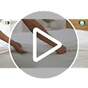 Twin Organic Cotton Bed Sheets Set - Bright White, 2 Pack - California Design Den
