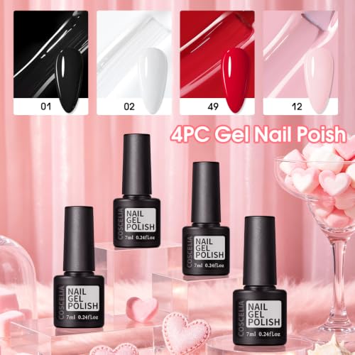 COSCELIA Acrylic Nail Kit for Beginners with Drill & UV Light Kit9