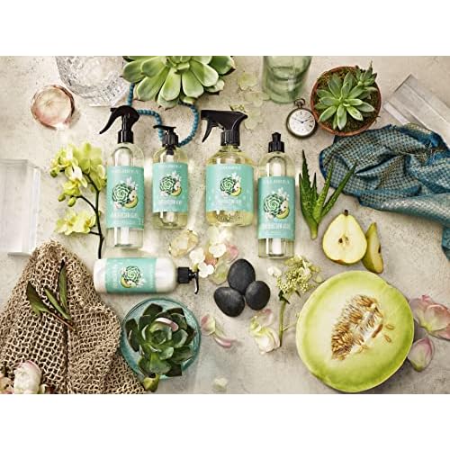 Caldrea Hand Soap Refill, Aloe Vera Gel, Olive Oil And Essential Oils To Cleanse And Condition, Pear Blossom Agave Scent, 32 Oz