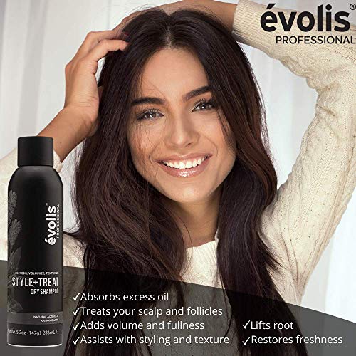 Evolis Dry Shampoo for Volume & Texture - 5.2 oz, Suitable for All Hair Types