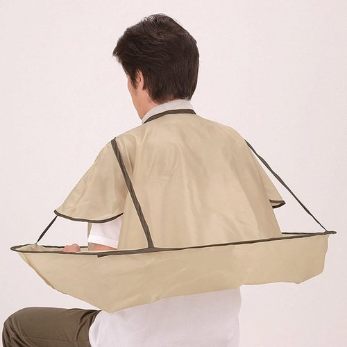 FRCOLOR Barber Capes Barber Cape Hair Cutting Cape Umbrella Foldable Hair Cutting Cloak for Adult Home Using Hair Styling Accessory for Salon Barber Cape