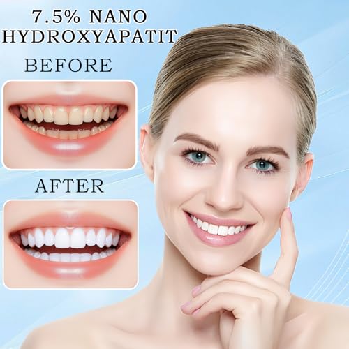 Nano Hydroxyapatite Toothpaste Fluoride-Free Enamel Repair Mild Mint 7.5oz - Variation 3