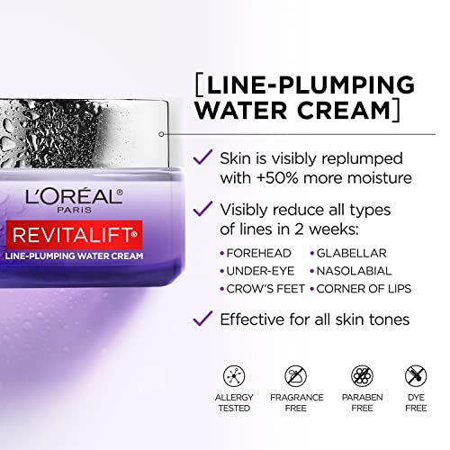 L'Oreal Paris Revitalift Hyaluronic Acid Water Cream & Serum Sample - Deep Hydration and Anti-Aging