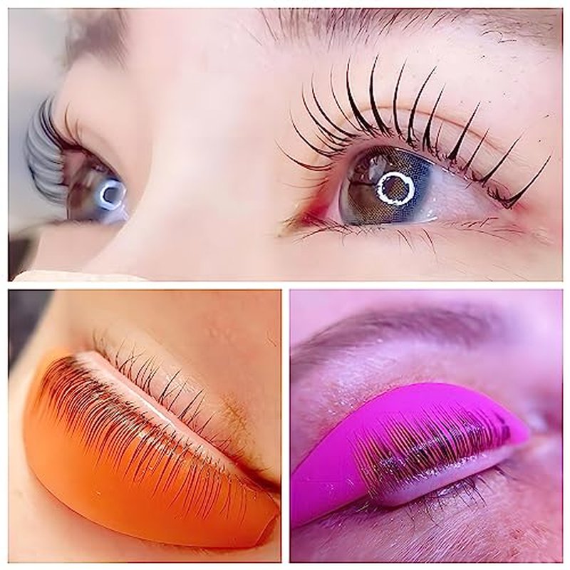 Lami Lash Lift Pad LM Curl Soft 6 Size Lifting Shield Eyelash Perming Rod Neon Lamination Roller Elastic Perm Rods With Ribbon Cover Silicone Eye Patch Y Brush Lash Lift Tools Lash Tips Won't Hit Eye