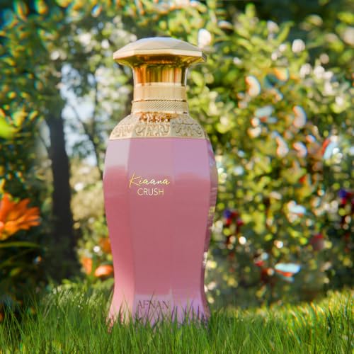 Afnan Kiaana Crush Femme Eau de Parfum - 3.4 Fl Oz, Saffron & Vanilla