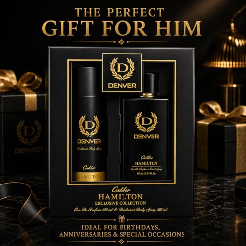 Men's Gift Set - Deodorant Body Spray & Eau de Parfum - Long-Lasting Fragrance