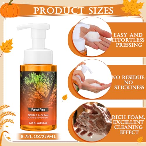 Fall Foaming Hand Soap Set - Autumn Scents, 8.75 fl oz, 6 Pack