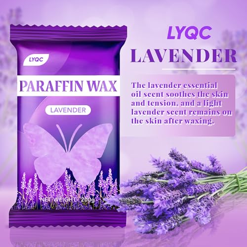Lavender Paraffin Wax Refill Pack - Moisturizing Hand & Foot Bath Treatment
