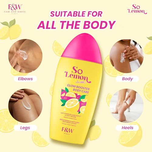 Lemon Glow Body Lotion 500ml - Brightening & Hydrating Moisturizer