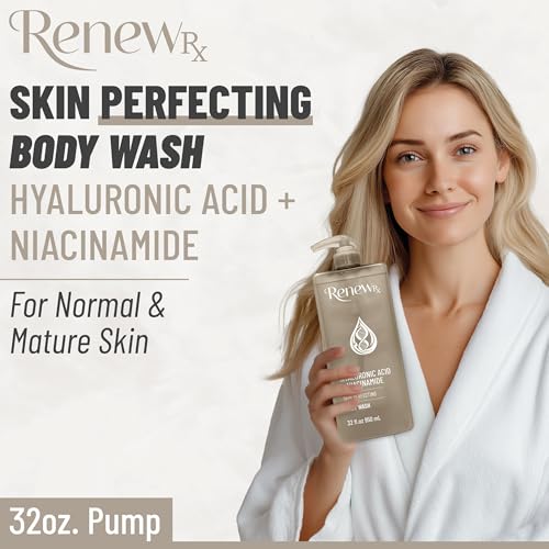 Hyaluronic Acid & Niacinamide Body Wash - Hydrating Skin-Refining 32oz