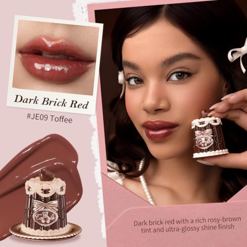 Flower Knows Sweetie Bear Lip Jelly - Deep Brick Red JE09