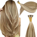 Remy Human Hair Extensions 14 Inch #7/60 Chocolate Brown to Caramel Blonde Silky Straight - 30g / Variation of THIS listing