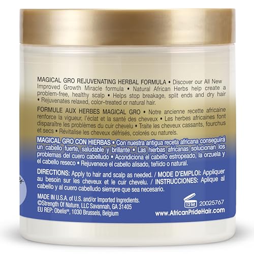 African Pride Magical Gro Rejuvenating Herbal Formula 5.3oz (2 Pack)