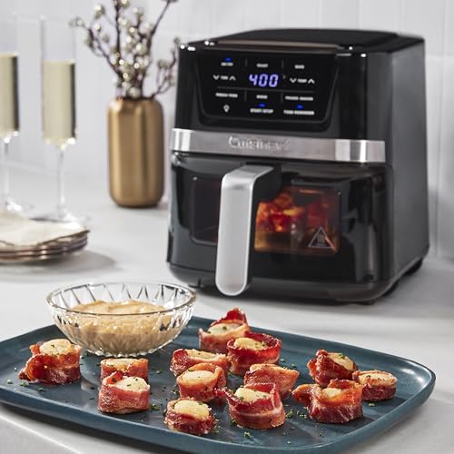 Cuisinart 2.6 Qt. Compact Air Fryer with Window - Stainless Steel & Black
