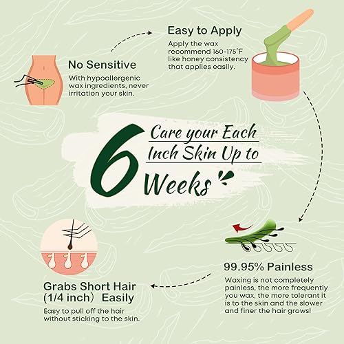 Ajoura 2 lb Rose Hard Wax Beads + 1 lb Aloe Hard Wax Beads for Hair Removal, All-purpose Wax Beans for Sensitive Skin, Large Area Coarse Hair Removal, Refill Bag for Brazilian Bikini, Face, Eyebrows