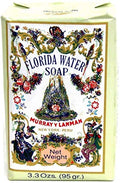 Florida Water Bar Soap 3.3 oz Pack of 10 - Refreshing Skin Cleanser