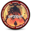 The Goodfellas¡¯ Smile INFERNO (Leather, Cedar & Sandalwood) Italian Shaving Soap ? Tallow-Based Soft Soap for Traditional Wet Shaving with Shave Brush & Razor