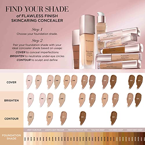 Elizabeth Arden Flawless Finish Concealer Light Medium - Long Wear Face Makeup