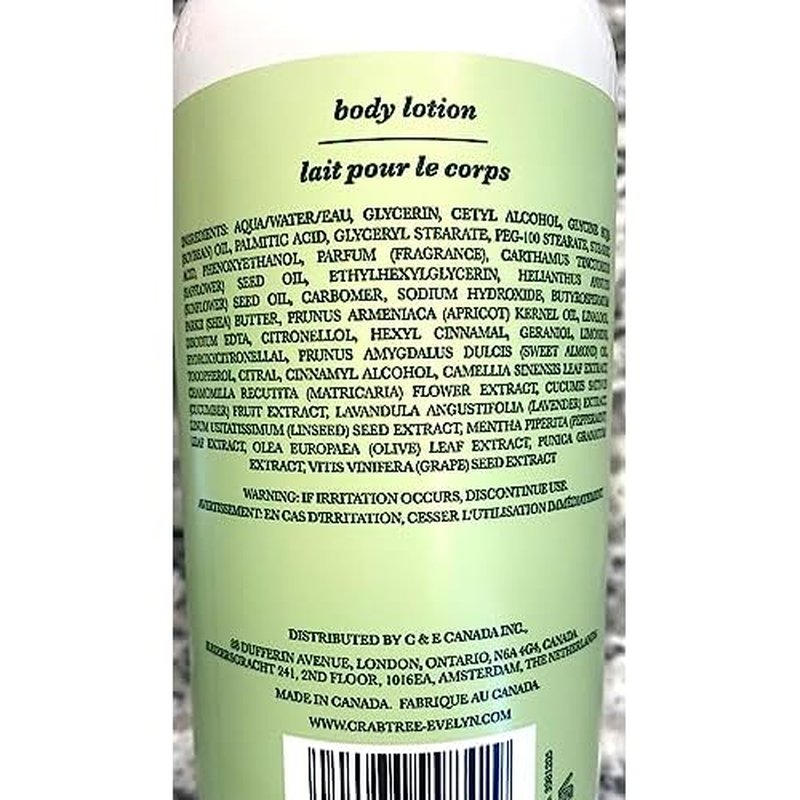 Crabtree & Evelyn Lily Body Lotion 16.9 oz