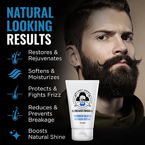 Bluebeards Original Beard Conditioner & Softener 4oz - Deep Nourishing Treatment for Men - Wonder Beard