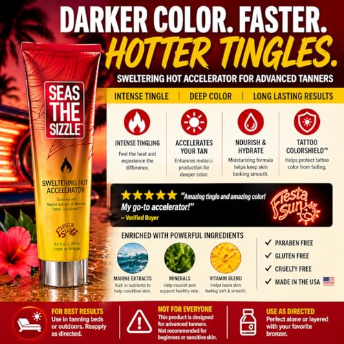 Tanning Accelerator Spray with Sea Salt & Kelp - 280ml Sunless Tan Boost