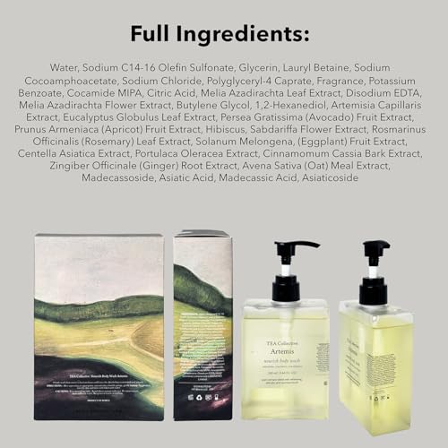 Herbal Body Wash with Artemisia, Rosemary & Eucalyptus - 9.46 Fl Oz