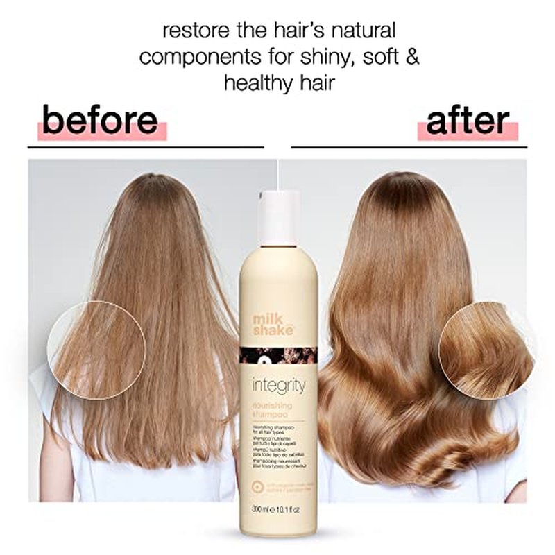 milk_shake Integrity Nourishing Shampoo - Anti Frizz Shampoo With Muru Muru Butter - Paraben And Sulfate Free