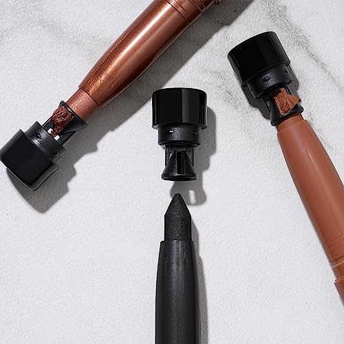 LAURA GELLER NEW YORK Kajal Longwear Kohl Eyeliner Pencil Duo, Midnight Blue + Deep Black