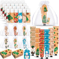 24-Piece Christmas Hand Cream and Lip Balm Gift Set - Festive Holiday Pack
