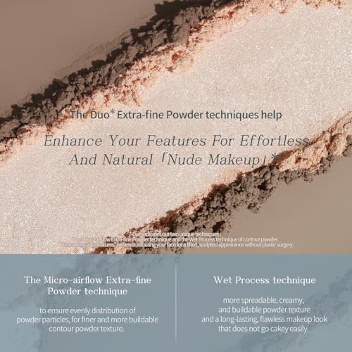 Flower Knows Butterfly Cloud Collar Embossed Highlight & Contour Palette,Sculpting Highlighter Contouring Palette,Buildable Powder for Defining,Soft Blendable Formula,0.56 Oz(02 Tawny Tea)