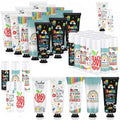 Teacher Appreciation Lip Balm & Hand Cream Gift Set - 60 Pieces, 5 Styles, Travel Size, Bulk