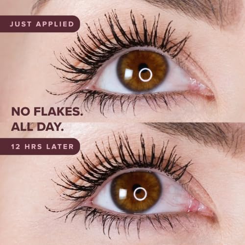 Volumizing and Lengthening Mascara - Black, Peptide & Vitamin B5, Cruelty-Free, Made in Italy - Watch Me!