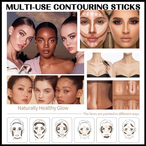 Magnetic Makeup Palette Empty Set, With Mirror and Adhesive Magnetic Stickers Eyeshadow Palette, for Custom Eyeshadow Blush Powder Storage Organization By Professional Artists Home Users