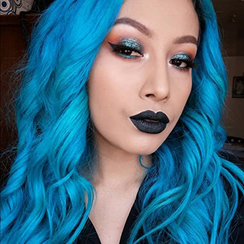 MANIC PANIC Atomic Turquoise Hair Dye Bundle with Voodoo Blue Hair Dye