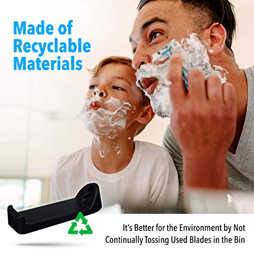 Men's Razor Blade Sharpener - Reusable Razor Cleaner & Sharpening Tool