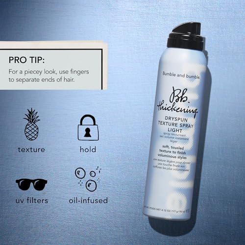 Bumble and Bumble Thickening Dryspun Texture Spray 4.12oz - Light Hold & Airy Volume