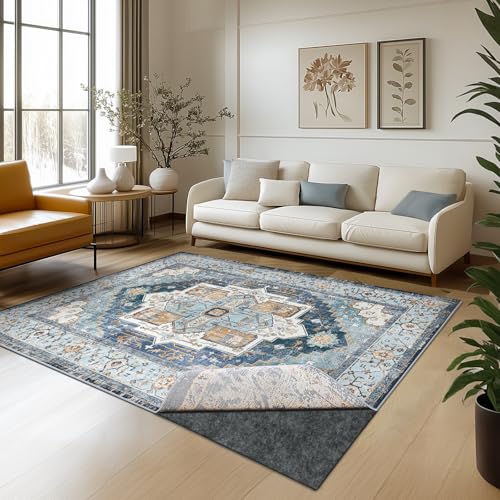 AEHISDHIE 9x12 ft Waterproof Rug Pad Non-Slip Felt Carpet Cushion for All Floors