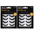 Dramatic Ardell Double Up 207 False Eyelashes - 8 Pairs, Voluminous & Bold